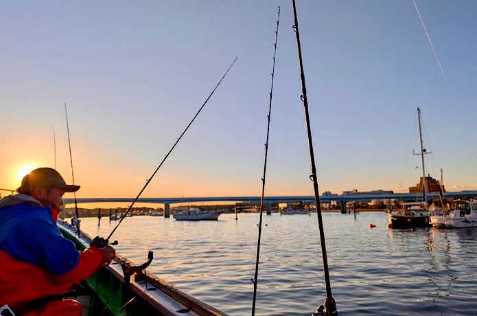 乗船時には挨拶をする