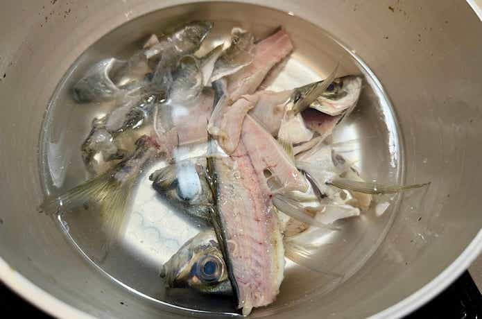 20分弱火にかける