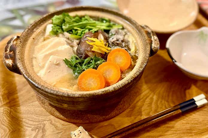 魚のアラで作った鍋のレシピ