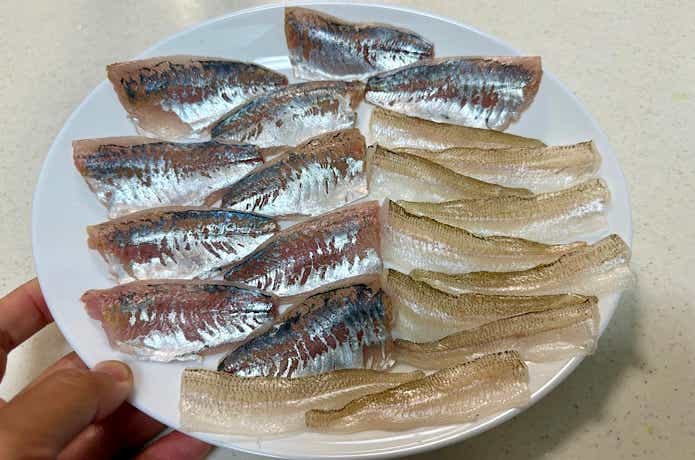 魚は軽く締める