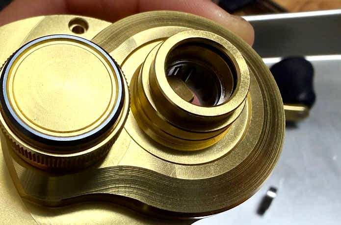 ハンドルの付け根