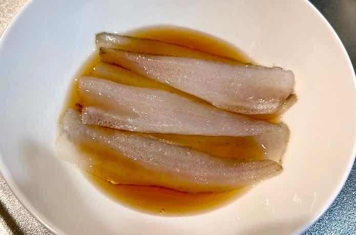 きび酢に漬ける