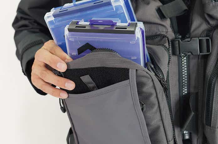 大型腰ポケット