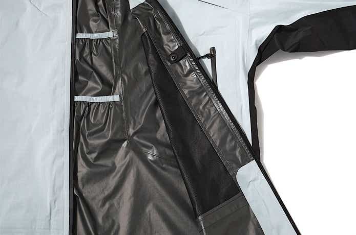 ジャケットのベンチレーション