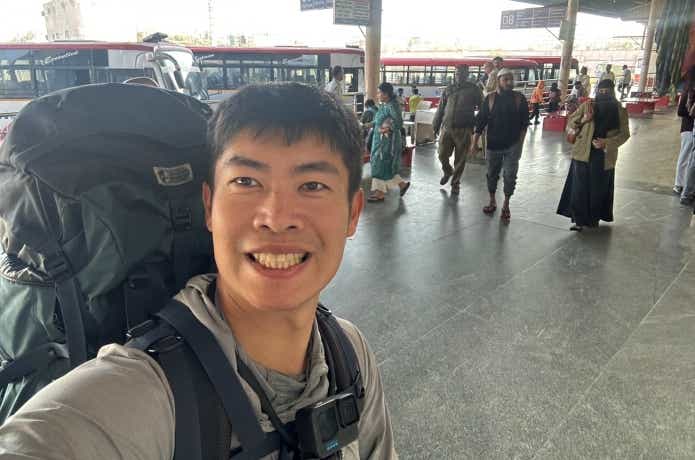 バンガロールのバスターミナル