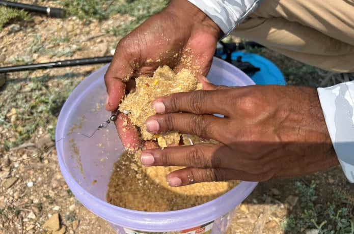 カトラ用の釣り餌