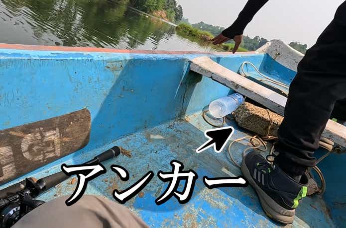 コンクリートを使ったアンカー