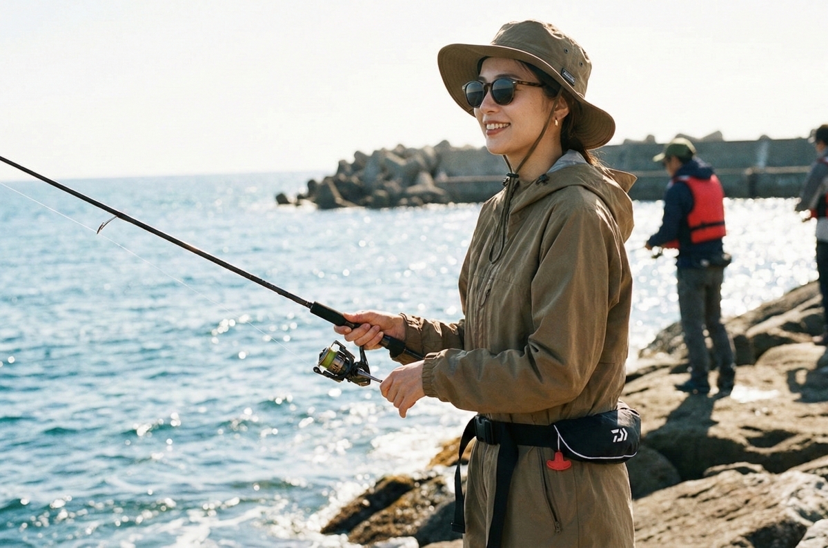 汗・潮風でも崩れない。釣り女子のアウトドアメイク＆コスメ