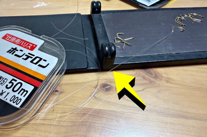 エステルラインをエサ釣りに？使い込んで見えた“意外な実力”