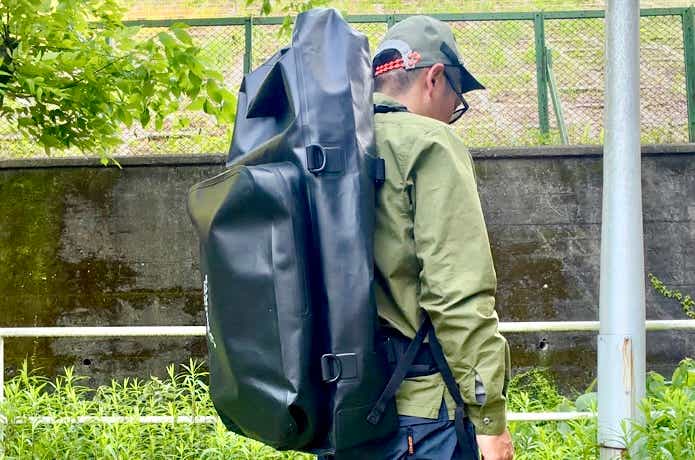 通常のバッグとしても使用できる
