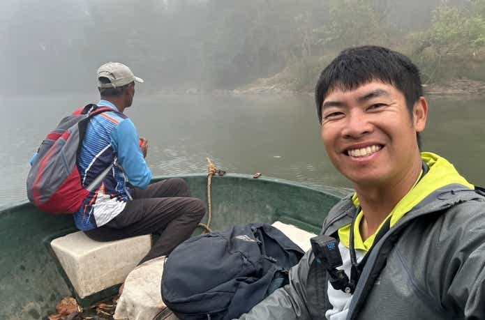 頑固だけど釣らせようとしてくれるガイド