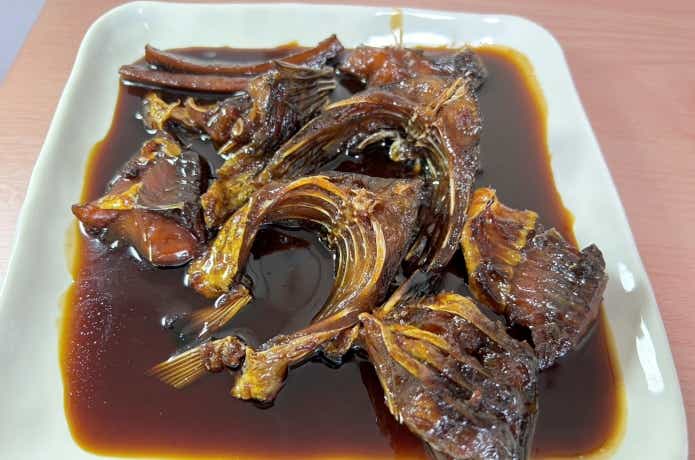 ニゴロブナの甘煮