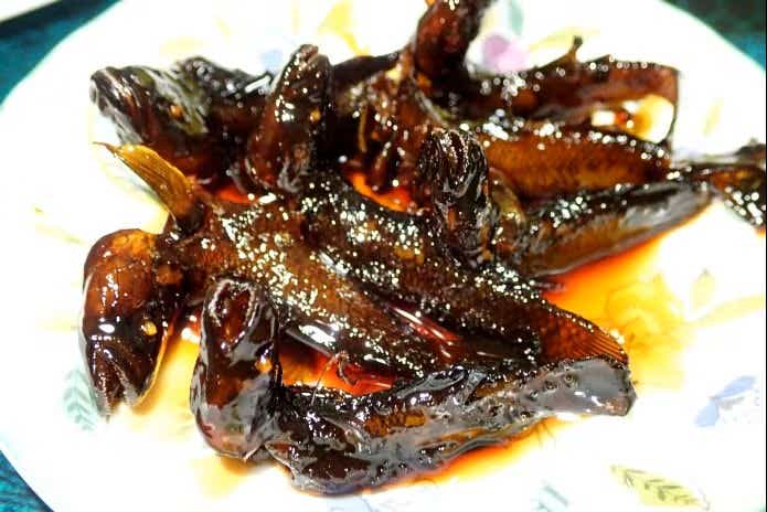 ヌマチチブの甘露煮