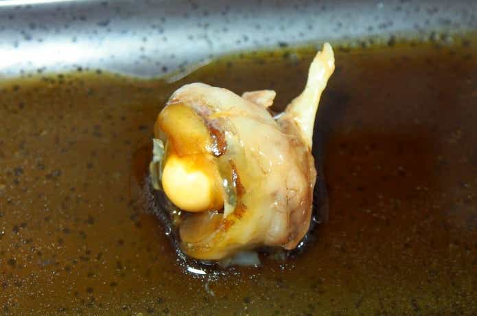 魚の目の煮つけ