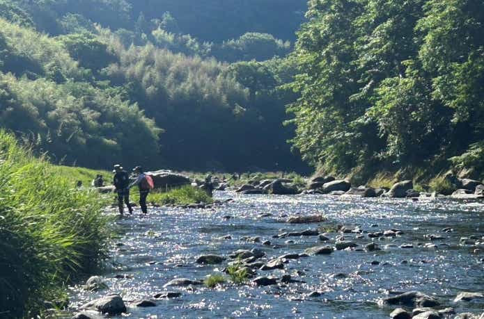 桂川の鮎釣り解禁日