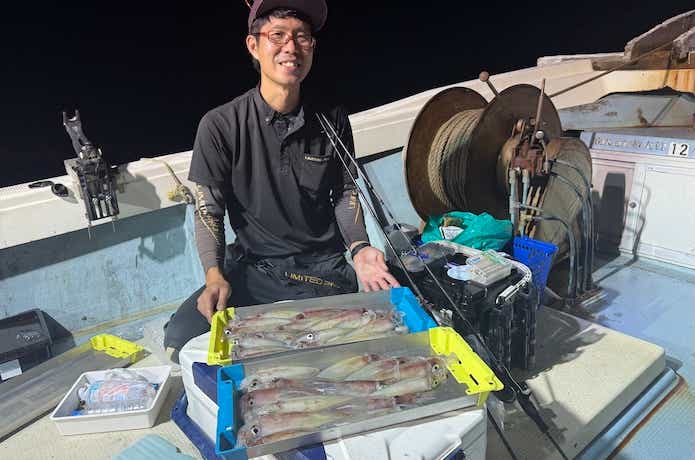 網野町のイカメタル釣果