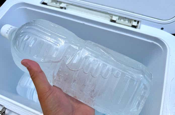 3割が溶けた