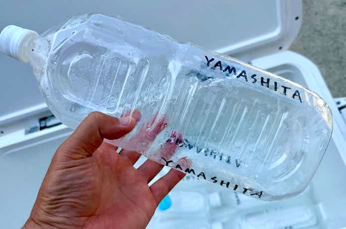 完全に溶け切った