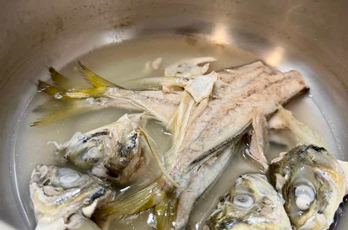 水分量が半分