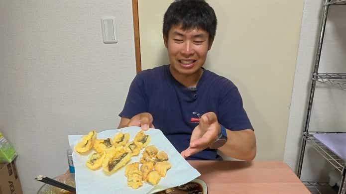 ニゴイの素揚げ