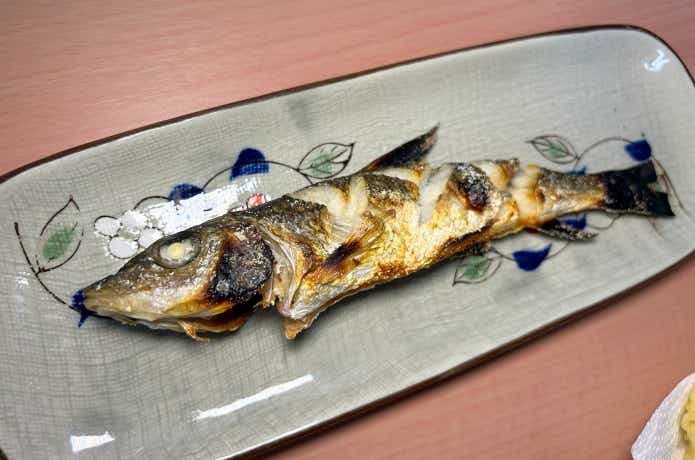 ニゴイの塩焼き