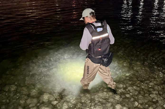 水中での歩行