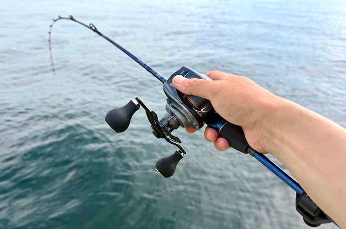 繊細なコマセワークにはフィール
